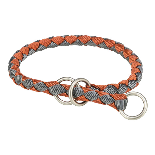 Trixie Cavo, obroża zaciskowa, dla psa, rdzawy/grafit, XS-S: 25-31 cm/o 12 mm