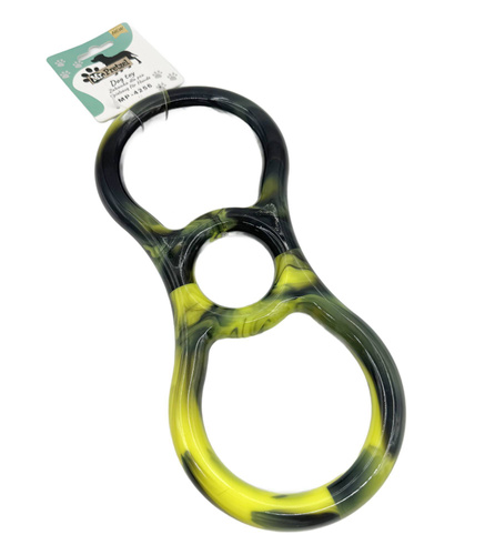 Mr. Pretzel Zabawka Szarpak gumowy Ósemka Melanż dla psa  30cm