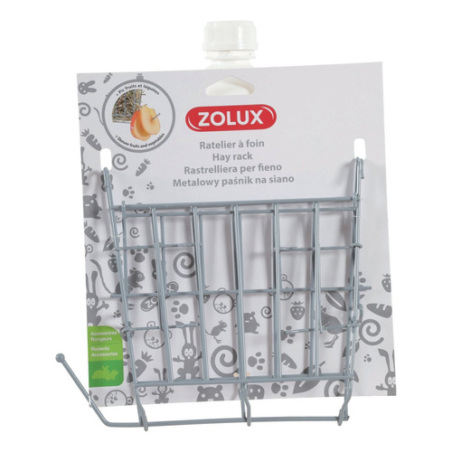 ZOLUX Paśnik na siano do klatki kol. szary