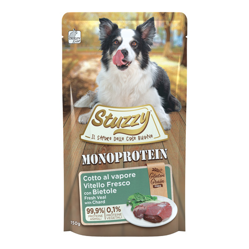 Stuzzy Monoprotein karma mokra dla psa świeża cielęcina z burakami pasztet 150 g