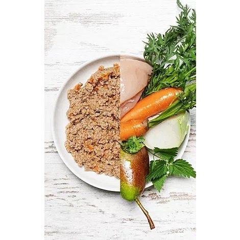 DOG'S LOVE Huhn - kurczak z gruszką, komosą ryżową i marchewką (800g)