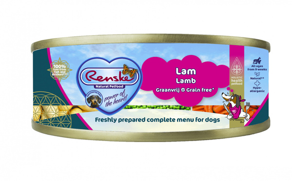 Renske Lamb - świeża jagnięcina bez zbóż dla psów (95g)