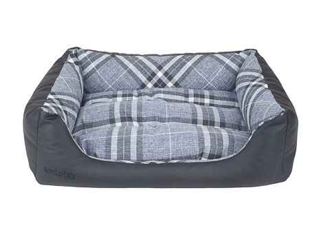 amiplay Legowisko Sofa dla Psa ZipClean 4in1 Kent M Czarny