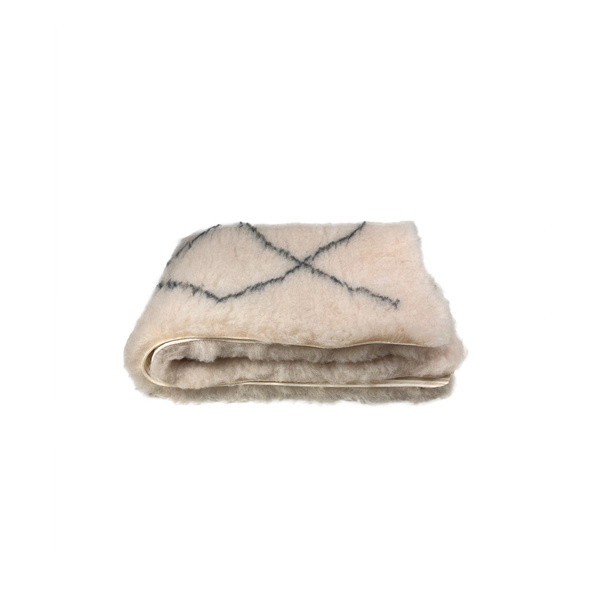 Zolux Dry bed posłanie izolujące dla psa wzór berberyjski 50x70 cm kol. beż