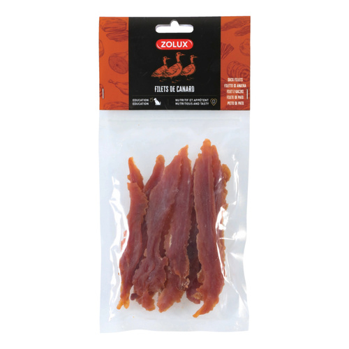 Zolux Przysmak naturalny dla psa Filet z kaczki 70 g