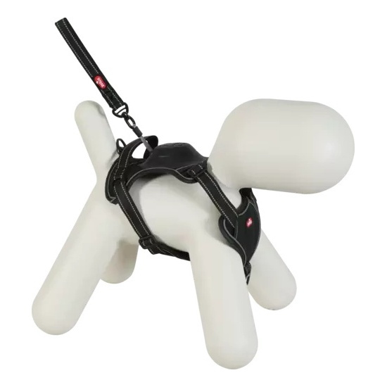 ZOLUX Szelki dla psa ze smyczą automatyczną Easyride S czarne