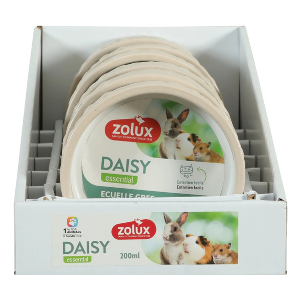 ZOLUX Miska ceramiczna dla gryzonia DAISY 200 ml beżowa