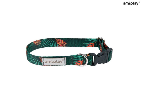 amiplay Obroża regulowana BeHappy dla Psa M Jungle