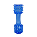 Mr. Pretzel Zabawka hantel gumowy miękki półprzezroczysty dla psa 18 cm