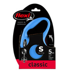 FLEXI Smycz automatyczna dla psa NEW CLASSIC linka S 5m niebieska