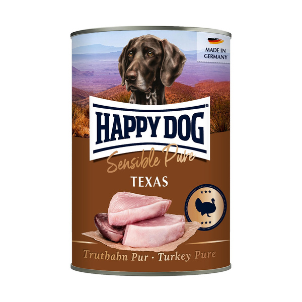 Happy Dog Sensible Pure Texas Indyk 100% 400g