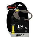 FLEXI Smycz automatyczna dla psa GIANT NEON taśma M 8m