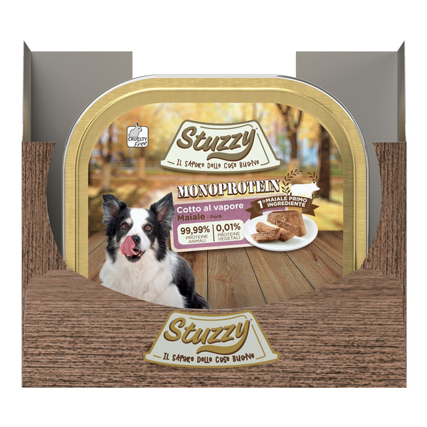 Stuzzy Monoprotein karma mokra dla psa wieprzowina pasztet 100 g