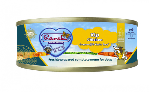 Renske Chicken - świeży kurczak bez zbóż dla psów (95g)