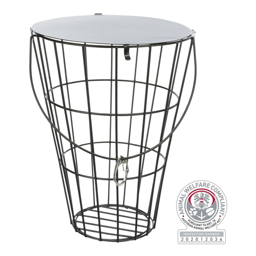 Trixie Podwieszany uchwyt paśnik na siano z pokrywką