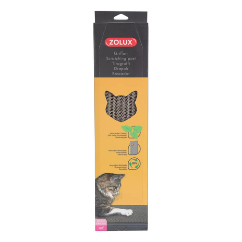ZOLUX Drapka dla kota kartonowa z kocimiętką 113x30x440 mm