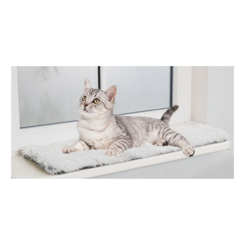 Trixie Harvey mata dla psa/kota na parapet biało-czarna 90x28cm