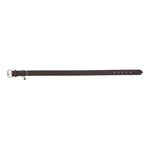 Trixie Obroża Rustic z grubej skóry, L-XL: 57-66 cm/30 mm, ciemnobrązowa