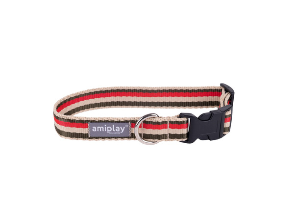 amiplay Obroża regulowana Popular M 25-40x2cm