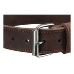 Trixie Rustic obroża, dla psa, ciemnobrązowa, XS-S: 27-34 cm/18 mm, z grubej skóry