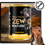 Mokra Karma Dla Psa Kurczak Puszka 800g Zew Natury MONO-PROTEIN