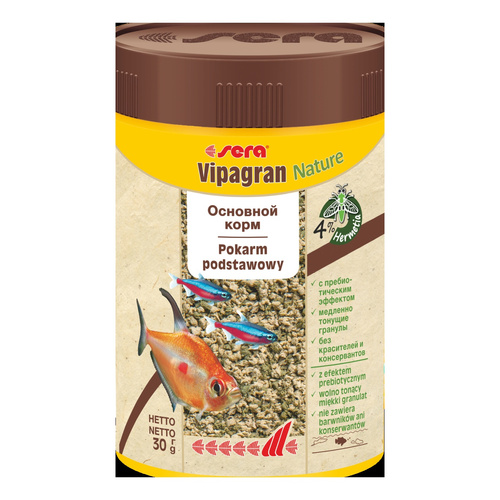 Sera Vipagran Nature 100 ml granulat - pokarm podstawowy
