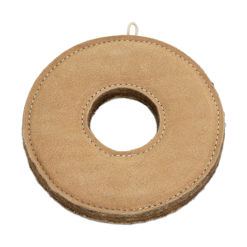 Barry King zabawka, dla psa, koło, skórzane, 17,5cm x 20mm