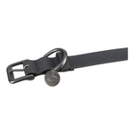 Trixie CityStyle, obroża, dla psa, czarna, PVC, M: 35-42 cm/20 mm