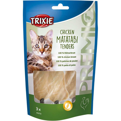 Trixie PREMIO przysmak dla Kota Kurczak z Matatabi 3szt /55g