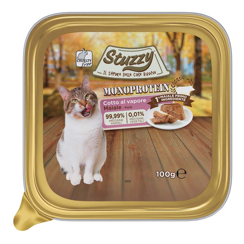 Stuzzy Monoprotein karma mokra dla kota wieprzowina 100 g