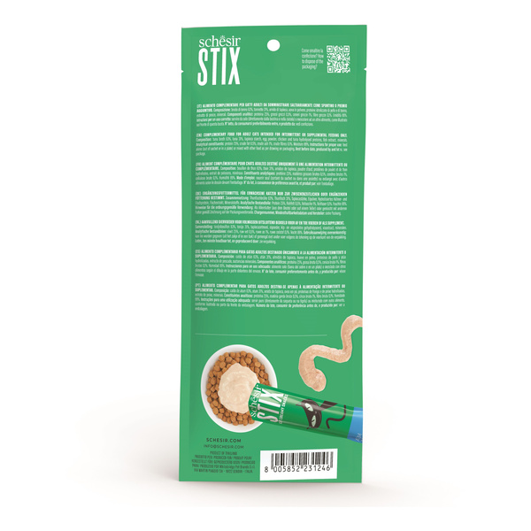 Schesir Stix przysmak dla kota tuńczyk 6x15 g