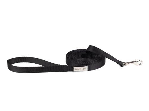 amiplay Smycz treningowa Samba S 5m Czarny
