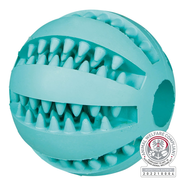 Trixie DENTAfun Piłka miętowa Kauczuk zabawka dla Psa 6cm