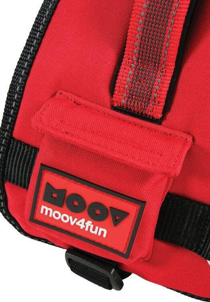 ZOLUX Szelki MOOV COMFORT regulowane S czerwony
