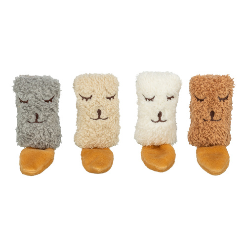 Trixie Śpioch zabawka dla kota plusz mix kolorów 17 cm z kocimiętką