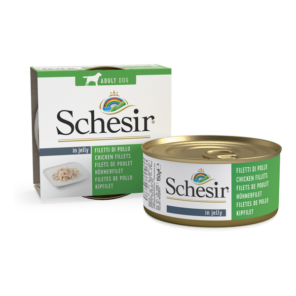 Schesir Karma mokra dla psa kurczak w galarecie 150 g