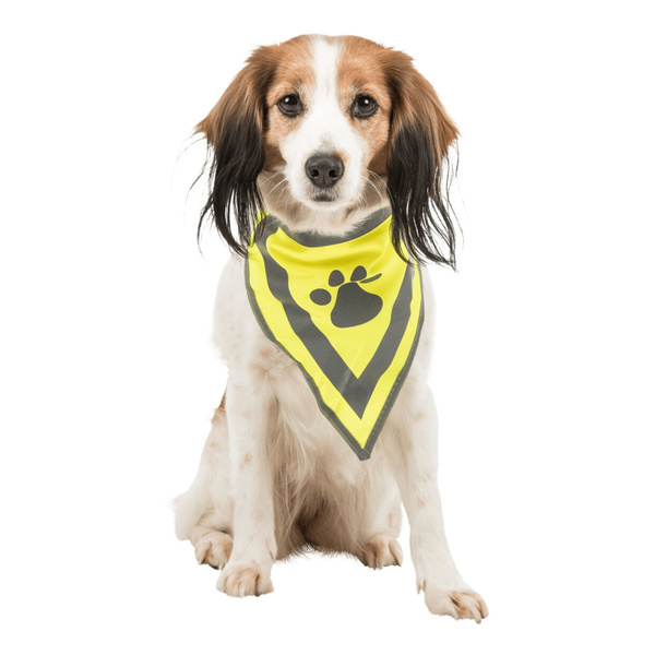 Trixie BANDAMKA ODBLASKOWA dla psa 29-42cm neonowa