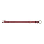 Trixie Premium, obroża, dla psa, bordowa, S: 25-40 cm/15 mm