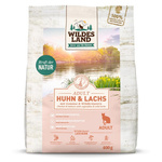 WILDES LAND CAT Huhn Lachs - kurczak i łosoś z warzywami i ziołami (400g)