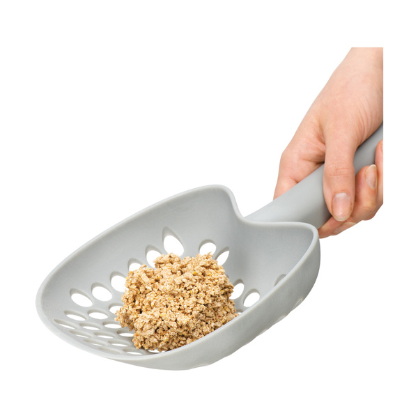 CatIt Pixi Scoop, łopatka do kuwety, szara, 32x15x5 cm
