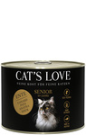 CAT'S LOVE Senior Ente - kaczka z olejem z krokosza i lubczykiem (200g)