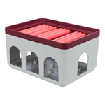 Trixie Cat Activity Rod Box, zabawka edukacyjna, dla kota, 20 x 12 x 16 cm