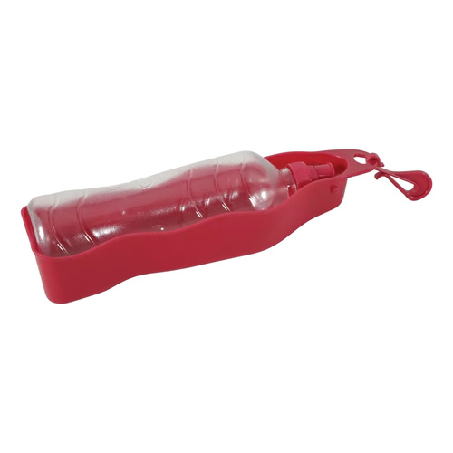 ZOLUX Składany bidon dla psa BIVOUAK 450 ml czerwony