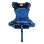 ZOLUX Szelki dla psa ze smyczą automatyczną Easyride S niebieskie