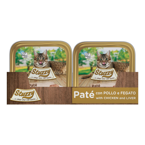 Stuzzy Pate karma mokra dla kota kurczak z wątróbką 100 g