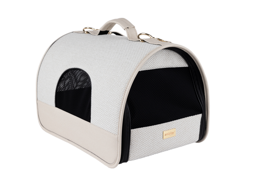 amiplay Transporter Milano L 45x29x28cm Kremowy