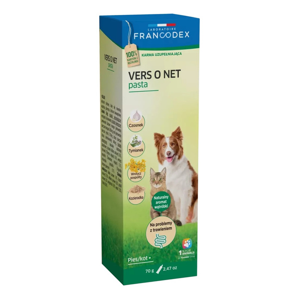 Francodex PL Pasta dla psa i kota na problemy trawienne VERS O NET 70 g