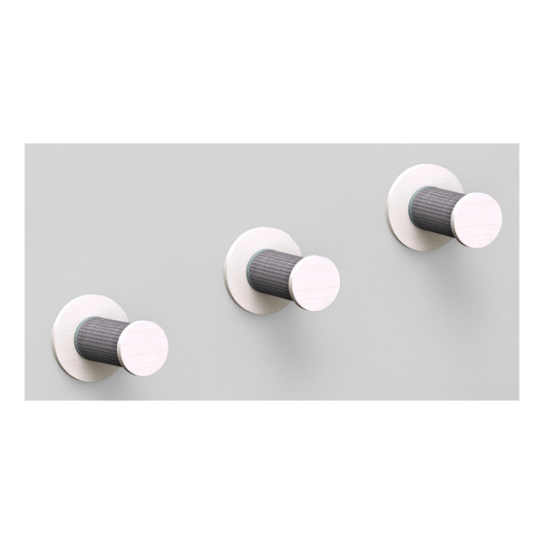 Trixie Zestaw ścienny 3, dla kota, biały/szary, 3×18×22 cm, 3 stopnie