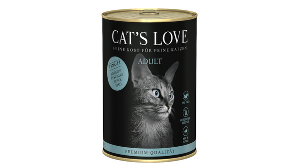 CAT'S LOVE Fisch - ryby z olejem z krokosza i pietruszką (400g)