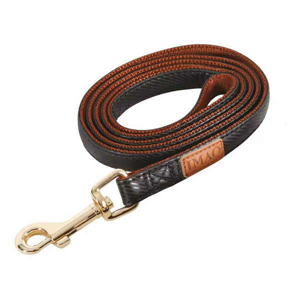 Zolux Smycz dla psa elegancka IMAO MAYFAIR 25 mm/1,2 m czarna